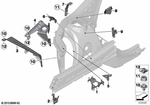 41117267036 - Bodywork: Bracket, Dsc for BMW Image