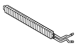 17117606254 - Cooling System: Power Steering Cooler for BMW Image