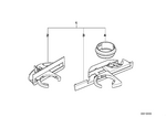 82279405744 - : Set Cup Holder for BMW Image