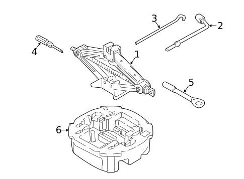 Jack & Components for 2020 Hyundai Elantra #0