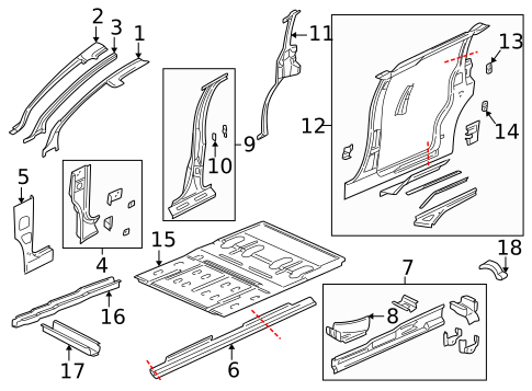 Aperture Panel for 1999 Pontiac Montana #0