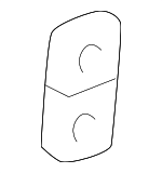 25554222 - Body: Anchor Plate for Buick: Terraza | Cadillac: 60 Special, DeVille, Fleetwood | Chevrolet: Uplander, Venture | Oldsmobile: 98, Silhouette | Pontiac: Montana, Trans Sport | Saturn: Relay Image