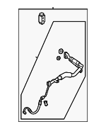 97775J6050 - : Liquid &amp; Suction Hose Assembly for Hyundai Image