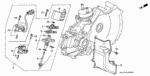 23812PR9000 - Engine: HOLDER, SPEED SENSOR for Acura Image