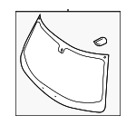 68269875AA - Body: Windshield for Chrysler: 300 | Dodge: Charger Image