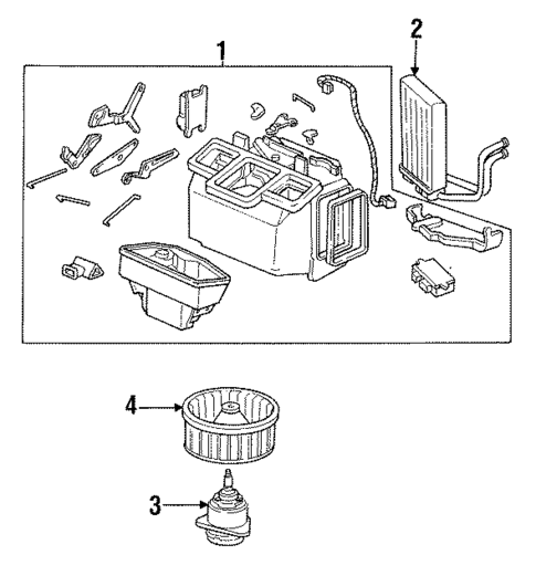 Heater for 1987 Acura Integra #0