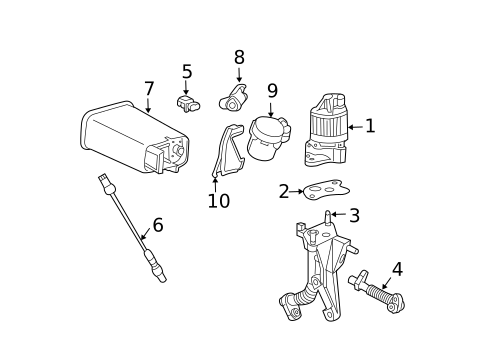 Switches, Solenoids & Actuators for 2005 Pontiac Grand Prix #0