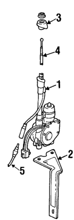 19245563 - Electrical: Antenna, Power for Buick: Riviera | Cadillac: DeVille, Eldorado, Seville | Oldsmobile: 88, Aurora, LSS, Regency | Pontiac: Bonneville Image