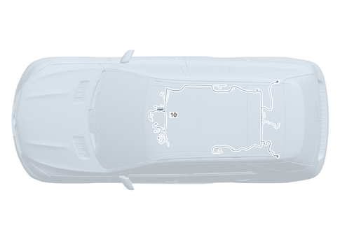 Cable Harness for Roof for 2025 Mercedes-Benz GLE450e #0