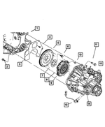 6501742 - Clutch: Hex Head Screw for Mopar Image
