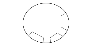 STCR1 - Steering: Motorcraft™ Ignition Lock Cylinder O-Ring for Ford Image