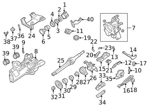 Housing & Components for 2006 Ford Freestar #0