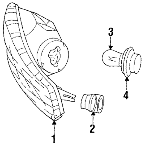 Park & Signal Lamps for 1996 Chrysler New Yorker #0