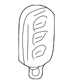 8974233100 - : Keyless Entry Transmitter for Lexus: ES300 Image