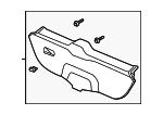 84431S5SE21ZA - Body: Lift-gate Trim Cover for Honda: Civic Image