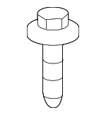 9391315580 - Body: Lift-gate Trim Cover Screw for Honda: Civic Image