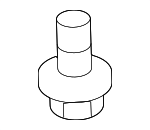 91560S84A01 - Body: Upper Trim Clip for Honda: Accord, Civic, Civic del Sol, CR-V, Element, Fit, Insight, Odyssey, Pilot, Prelude, Ridgeline, S2000 Image