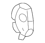 99650137701GRV - Body: Mount for Porsche: 911, Boxster, Cayman Image