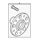 527102E500 - : Hub Assembly for Kia: Sportage Image