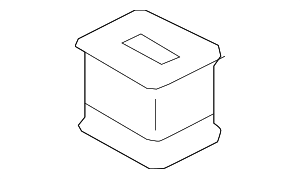 7P0121276 - Cooling System: Radiator Upper Insulator for Audi Image