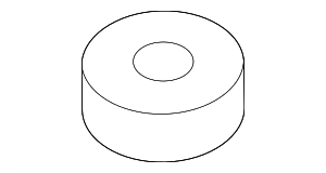 4M0121268A - Cooling System: Auxiliary Radiator Isolator for Audi Image