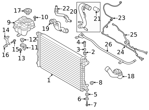 Hoses & Pipes for 2022 Audi RS Q8 #0