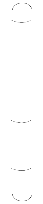 W716062S439 - Engine: Front Mount Stud for Ford: Edge, Explorer, Flex, Police Interceptor Sedan, Police Interceptor Utility, Taurus, Taurus X | Lincoln: MKS, MKT, MKX | Mercury: Sable Image