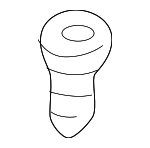 51438399616 - Body: Kick Panel Trim Button for BMW: Z3 Image