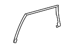72982STKA01ZA - Body: Window Trim for Acura Image