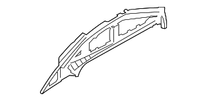 BK3Z6128409J - Body: Reinforcement Assembly Bodyside for Ford Image