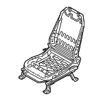 6921A452 - Body: Seat Frame for Mitsubishi: Eclipse Cross Image
