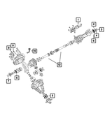 68084188AB - Front Axle; 215 MM-FD-Differential and Drive Line: Axle Vent for Chrysler: 300 | Dodge: Challenger, Charger, Durango | Jeep: Grand Cherokee, Grand Cherokee L, Grand Cherokee WK, Grand Wagoneer, Wagoneer | Ram: 1500, 1500 Classic Image