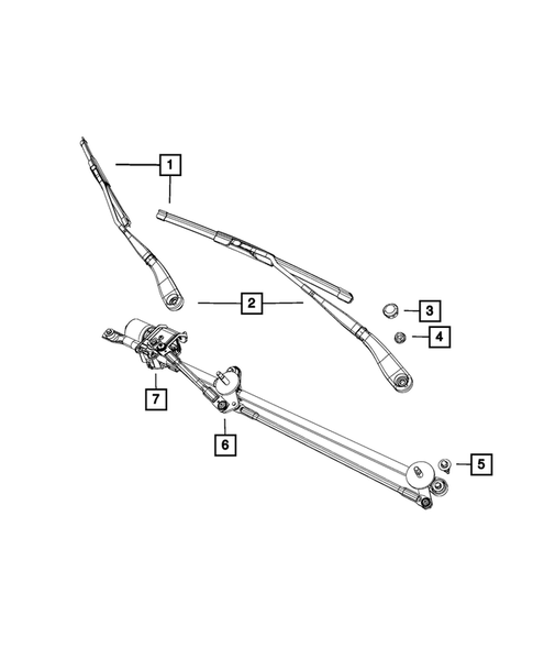 Wiper and Washer System for 2014 Chrysler 200 #0