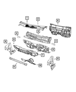 5115235AE - : Cowl Panel for Mopar Image