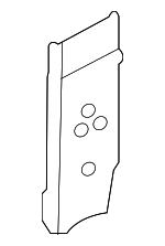 G51C95RLMA - Body: Rail Assembly Outer Support for Nissan: Kicks, Kicks Play, Versa Image image