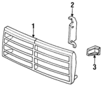 X550CC4 - Body: Grille for Mopar Image