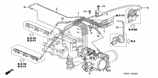Install Pipe - Tubing for 2004 Acura NSX #0