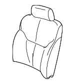 1DA181DVAA - Body: Seat Back Cover for Dodge: Stratus Image