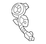 861600W390 - Body: Speaker for Lexus: SC430 Image