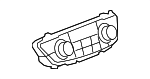 25951145 - : Cocoa Heating and Air Conditioning Control Panel for Buick: Regal Image