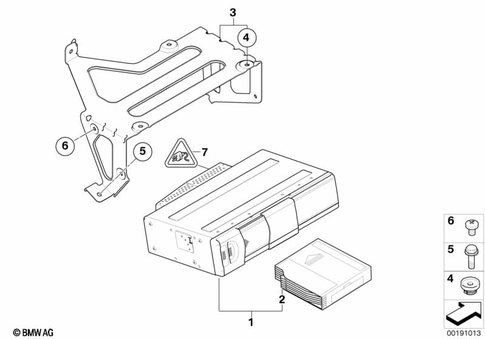 Cd Changer for 2011 BMW 128i #0