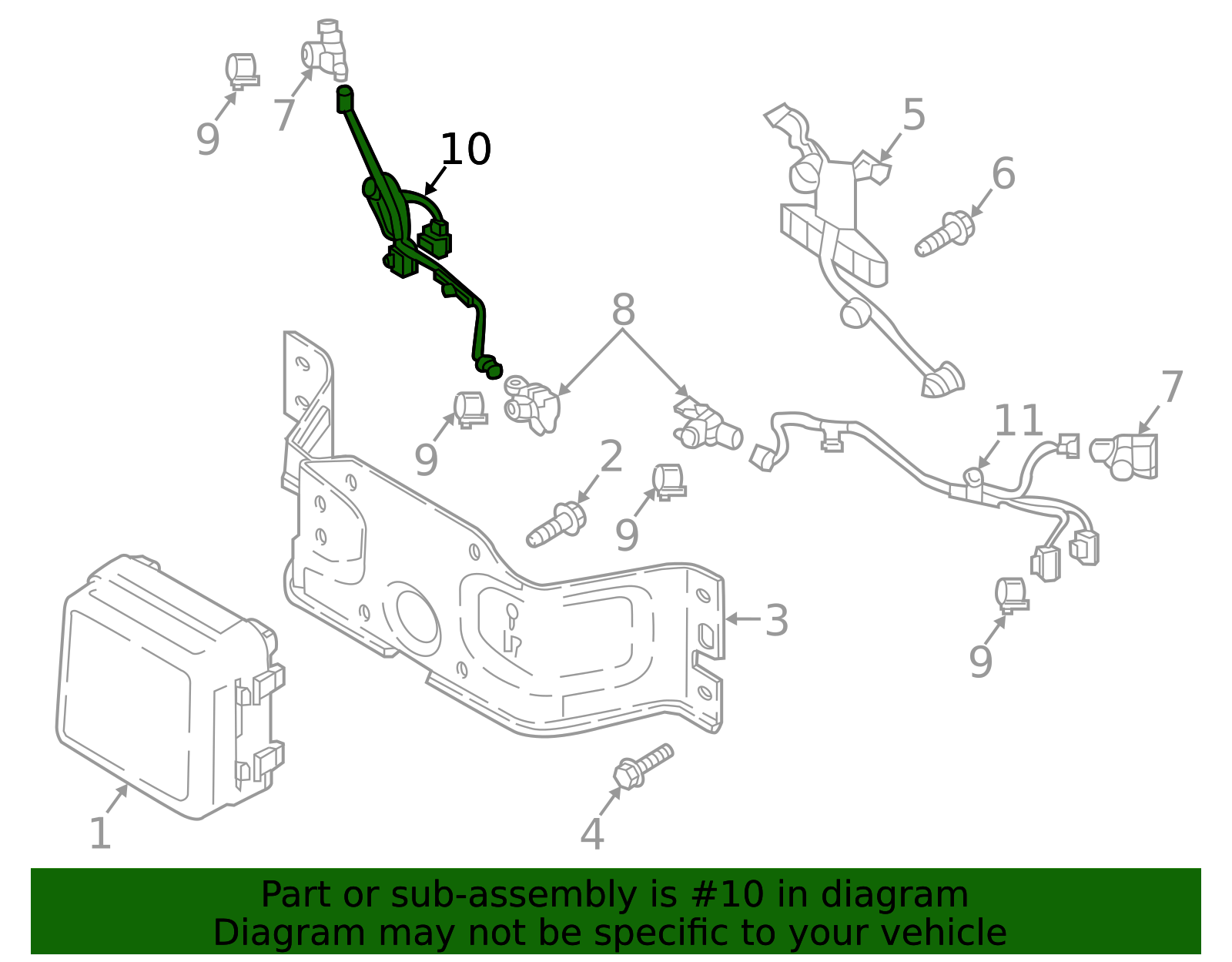 NEW OEM Mazda Parking Aid Sensor Control Module TM5267UU0B Mazda CX-9 2019-2023