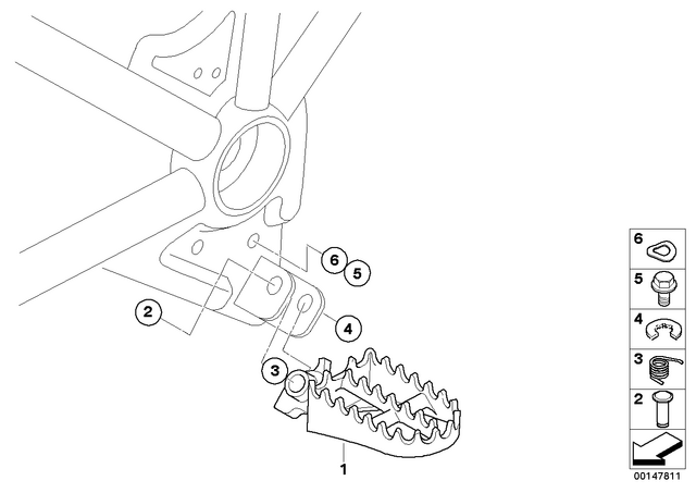 7119904622 - Design: Circlip                   for BMW-Motorrad Image