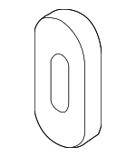 97165C2000 - HVAC: Evaporator Core Seal for Hyundai Image