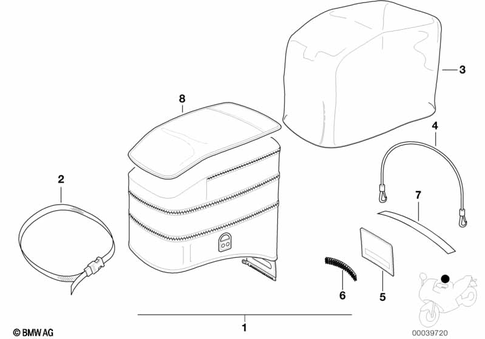 Luggage & Storage for 1997 BMW-Motorrad R 1100 RS #2