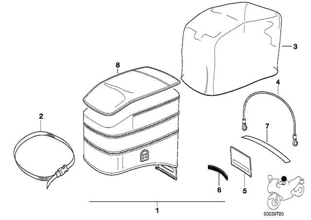16112340183 - : Sealing                   for BMW-Motorrad Image