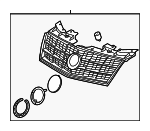 25908921 - : Grille for Cadillac: STS Image