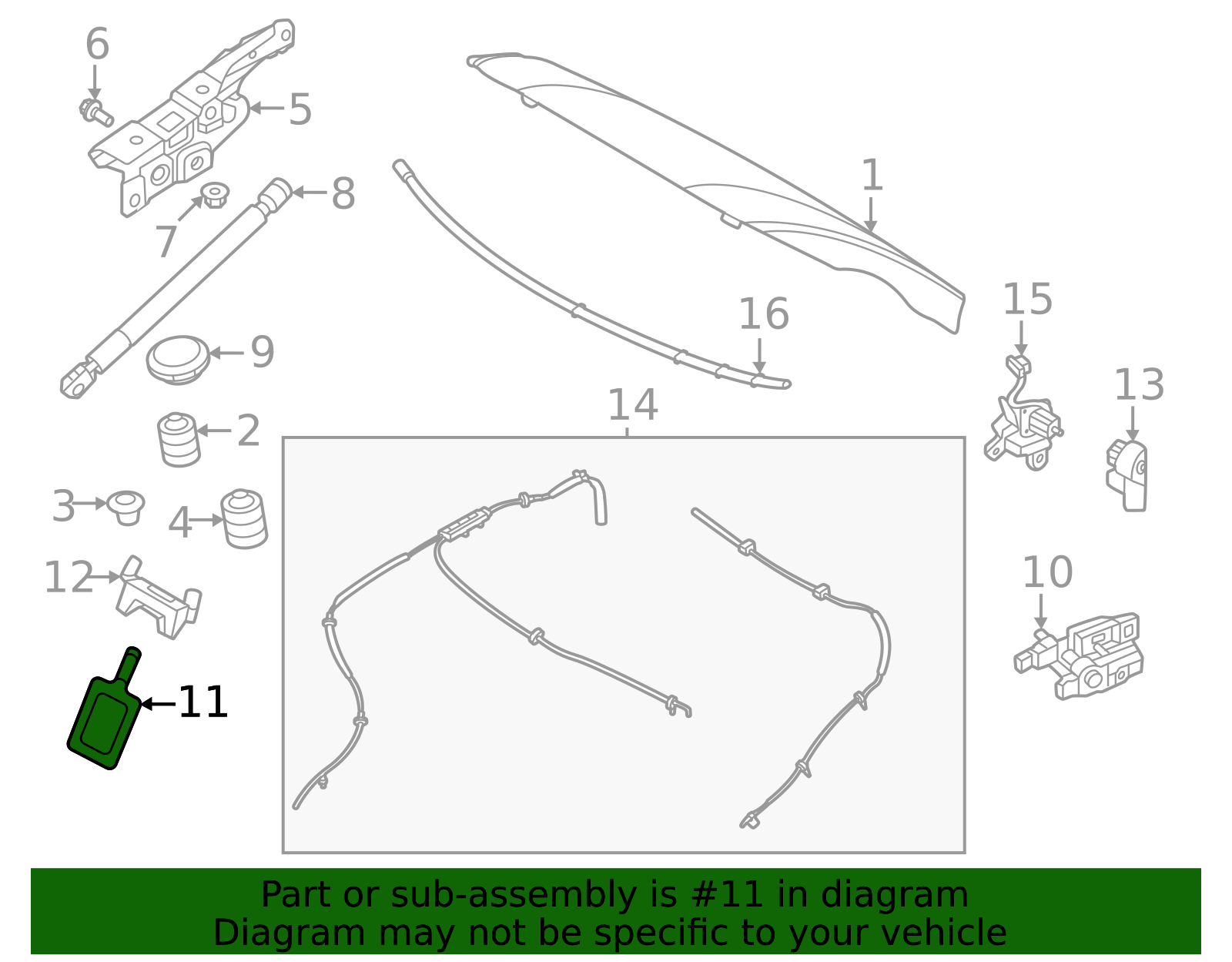 31487700 - Hood Latch Striker Plate | Volvo OEM Parts Direct
