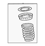 LR156303 - : Coil Spring for Land Rover: Range Rover Velar Image