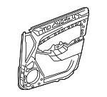 16672080017M55 - Body: Door Trim Panel for Mercedes-Benz Image